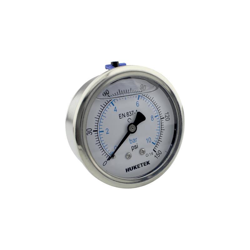 111B & 112B Crimped All SS Liquid Filled Pressure Gauge