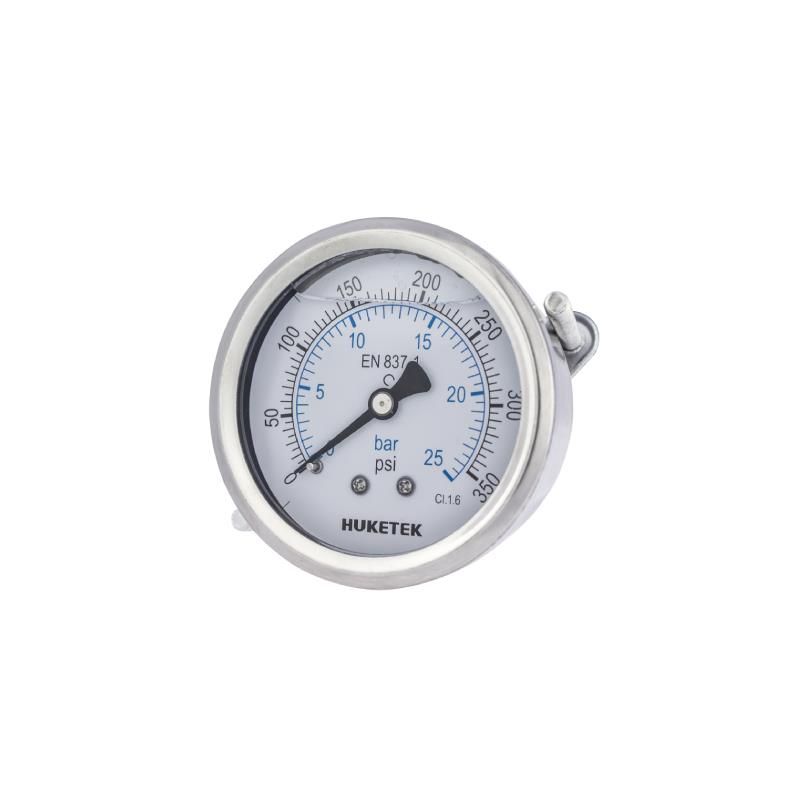 111D & 112D Crimped All SS Liquid Filled Pressure Gauge