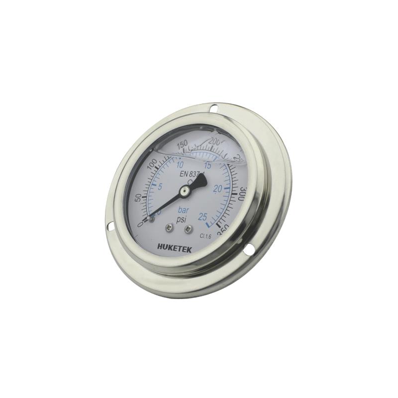 111F & 112F Crimped All SS Liquid Filled Pressure Gauge