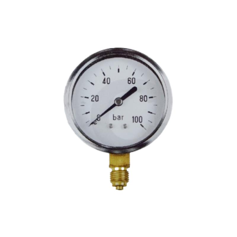 211A & 212A Crimped Mild Steel Case Standard Pressure Gauge