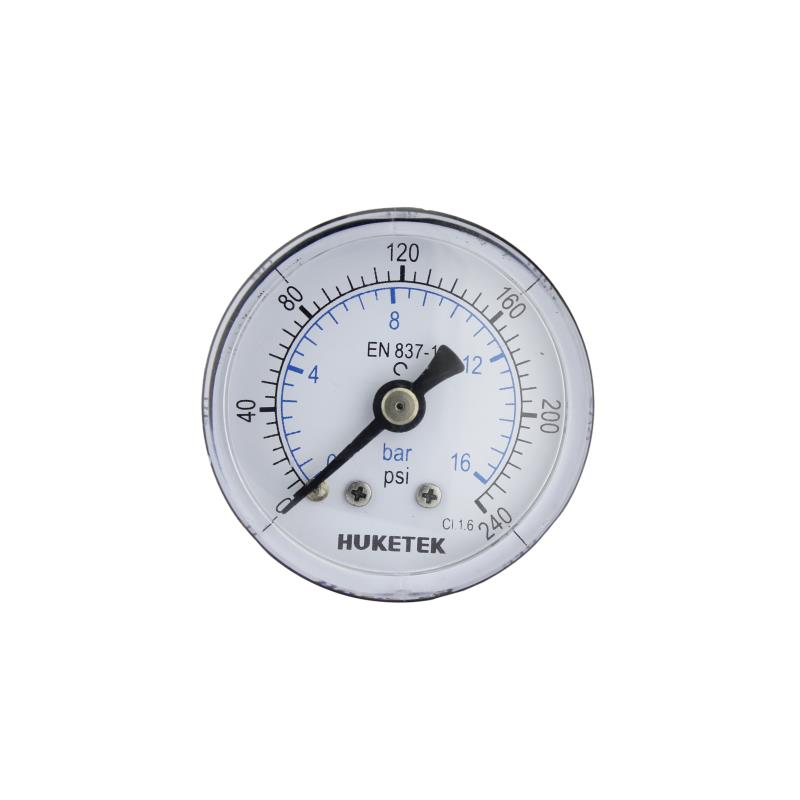 223B Snap-in Chromed Steel Case Standard Pressure Gauge